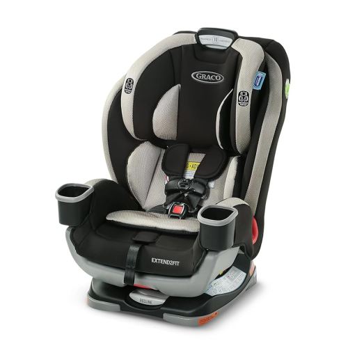 Graco Extend2Fit 3-in-1 Car Seat, Grey Booster Car Seat Convertible
