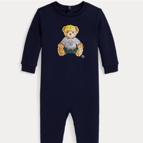 Polo Bear Fleece Coverall