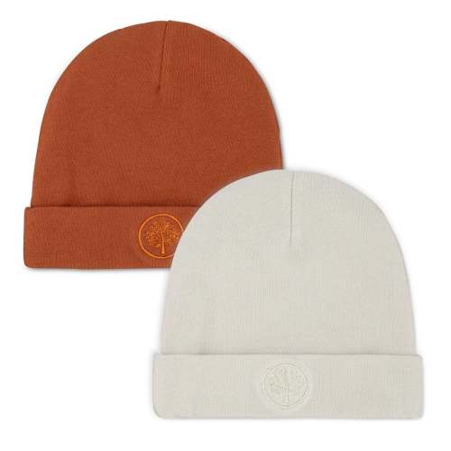 Baby Beanie 2-Pack | Soft Cotton Newborn Hats | Parker Baby Co.