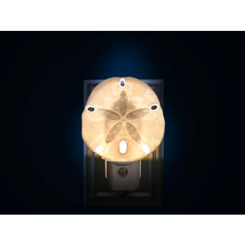 Sand Dollar 3D Night Light (Plug-in, LED)