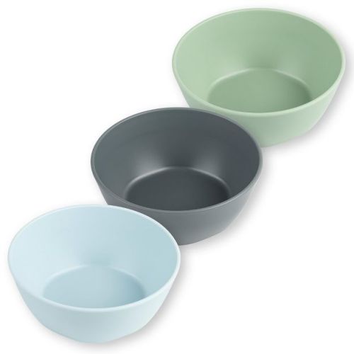 Tiny Twinkle Tableware 3-Pack Bowl Set, BPA-Free Cups, Plates and Bowls for Kids/Toddlers