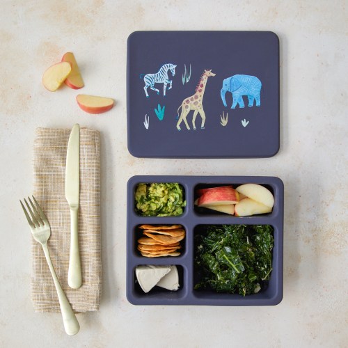 Silicone Bento Box Safari Faded Black
– Austin Baby Collection