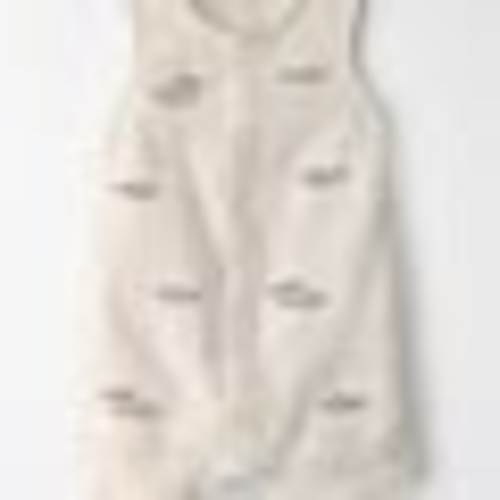 Little Planet Baby Organic Cotton Gauze Embroidered Romper 12M Cream