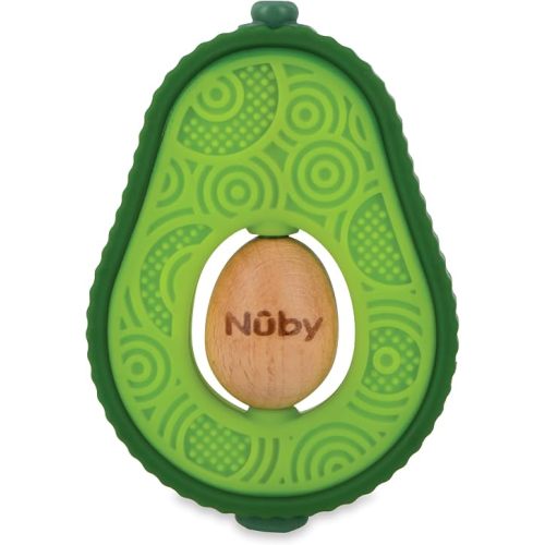 Nuby Silicone Avocado Teether