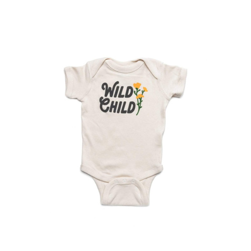 Wild Child Baby Bodysuit | Natural Echo