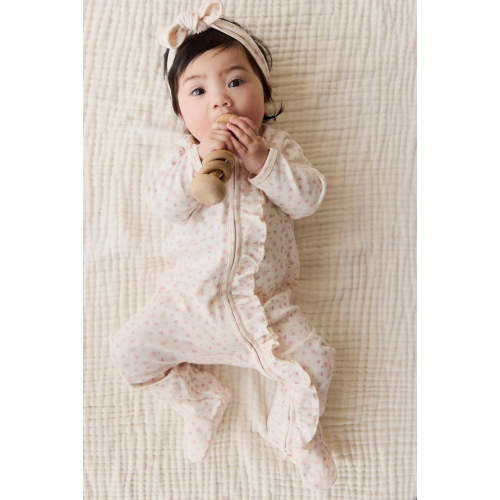 Organic Cotton Melanie Onepiece - Victoria Blush – Jamie Kay USA