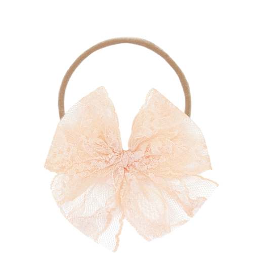 Lace Bow - Ballet Slipper Headband