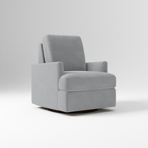 Haven Recliner  Manual Recliner Storm Gray Performance Washed Canvas