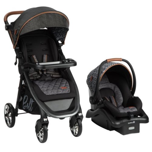 Monbebe Bolt Travel System Stroller, Urban Boho
