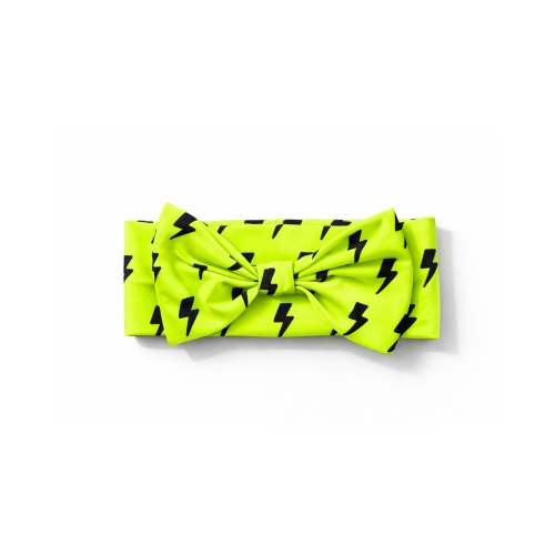 UPF50+ Swim Bow in Neon Electric Lime x Jagger