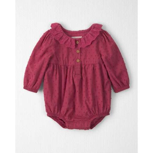 Baby Girl Organic Cotton Prairie Bubble - Little Planet | Carter's
