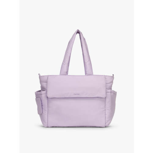 Diaper Tote Bag with Laptop Sleeve - ORCHID