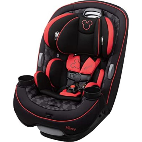 Disney Grow and Go Convertible Car Seat, Rear Facing 5-40 pounds, Forward Facing 30-65 pounds, Booster 40-100 lbs, Convert from Infant to Toddler, Simply Mickey