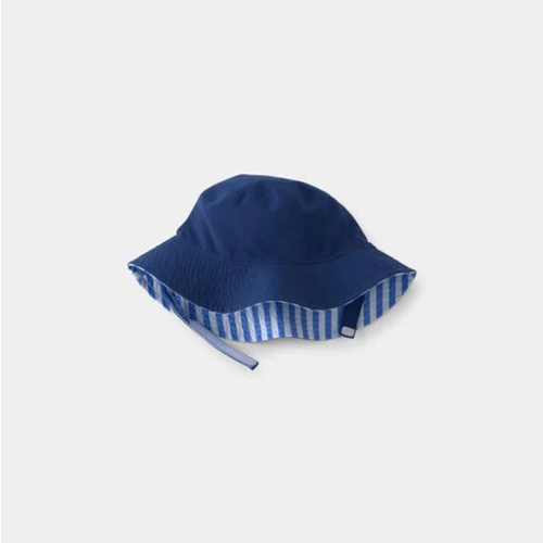 Baby Boy Reversible Stripe Swim Hat - Blue | Carter's
