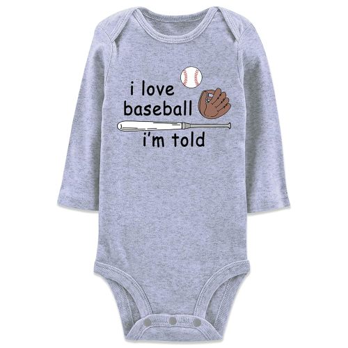 Baby Boys Girls Cotton Romper Newborn Funny Saying Bodysuit Long Sleeve Infant Neutral Jumpsuit 0-12 Months