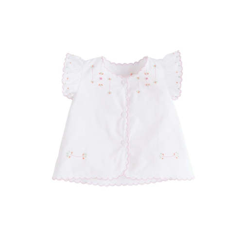 Tea Blouse - Orange & Pink