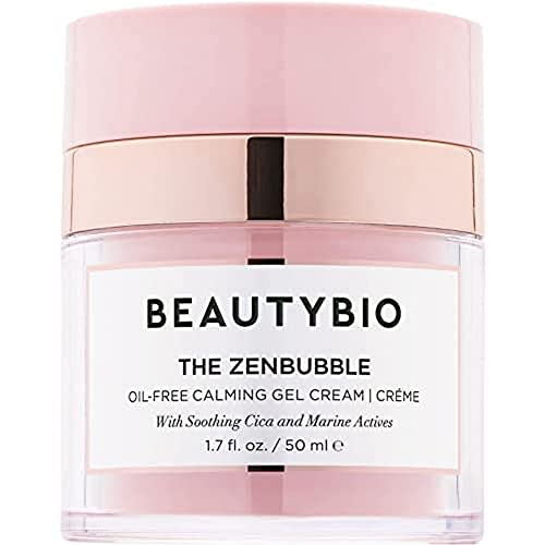 BeautyBio Zenbubble Oil-Free Calming Gel Cream. Calm and correct sensitive, blemish-prone skin