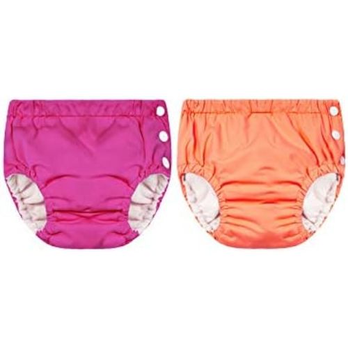Century Star Baby Reusable Swim Diapers, Pool Swimming Diapers for Toddler Boys Girls, Washable Swimming Pants, Size 2-3, 1 Count