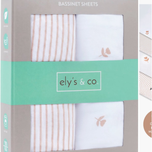Ely's & Co. - Bassinet Sheet Set