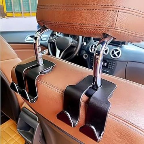 Amazon.com: 2sets Hook up Car Back Hook Headrest Purse Hook Vehicle Hanger Headrest Hooks Headrest Coat Hanger Car Back Seat Hanger Vehicle Headrest Hangers Car Back Seat Hook Abs Black 2pcs*2 : Baby
