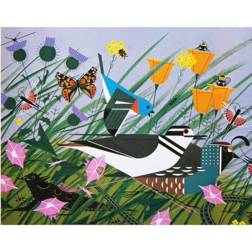 Once There Was a Field Lithograph