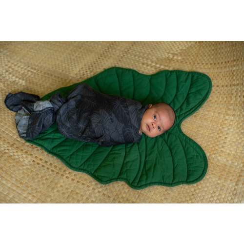 The Keiki Dept Kapa Kai Bamboo Muslin Swaddle Blanket