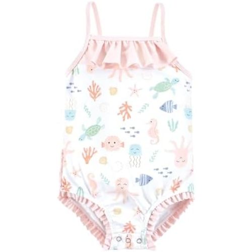 Hudson Baby Unisex Baby and Toddler Swimsuit, Mermaid
