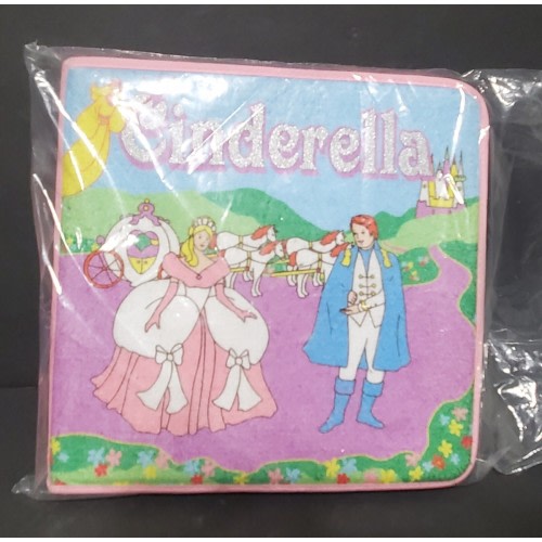 Cinderella Felt Book Soft Play Interactive Princess Storybook Fairy Tale