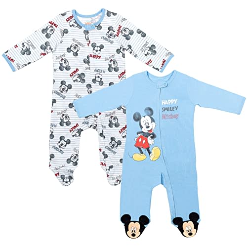 Disney Winnie the Pooh Lion King Monsters Inc. Pixar Toy Story Baby 2 Pack Sleep N' Play Coveralls Newborn to Toddler