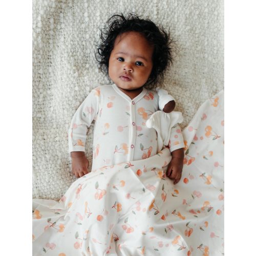 Receiving Blanket - Cherry Picking