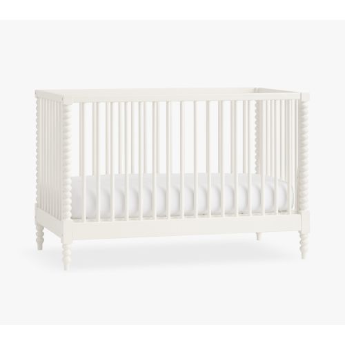 Chris Loves Julia Turned Wood Convertible Crib