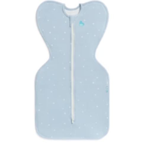 Swaddle Up™ 1.0 TOG Cotton Powder Blue Twinkle