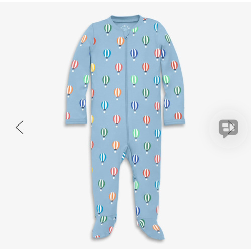 The baby organic zip footie | Primary.com