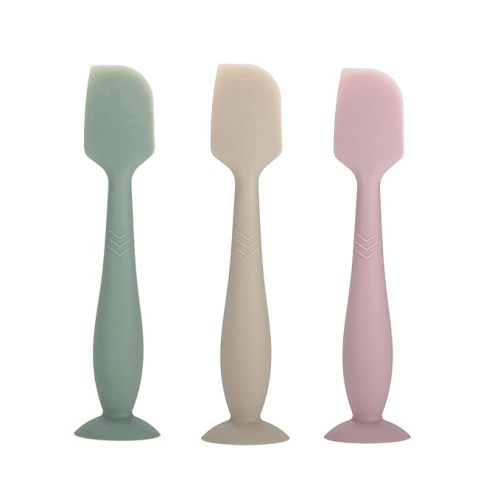 Baby Diaper Cream Spatula - Baby Diaper Rash Cream Applicator for Butt Paste Diaper Cream - Newborn Essentials (gray, green, pink)