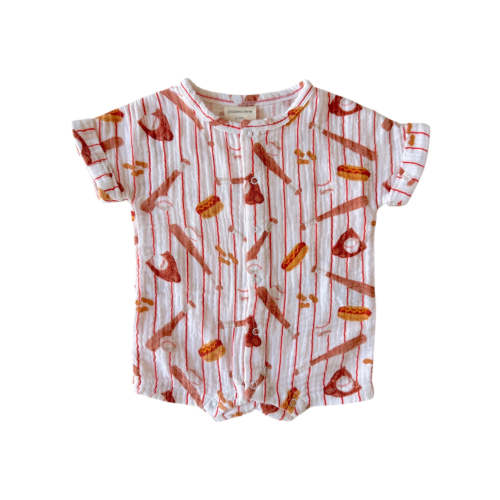 Muslin Henley Shortall, Baseball Game