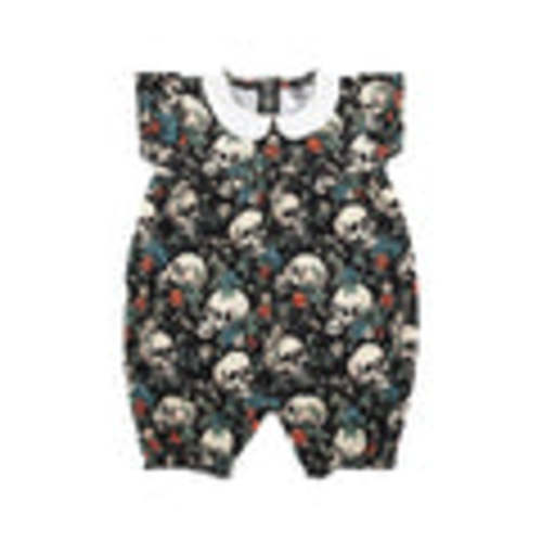 Garden skulls romper – Metallimonsters