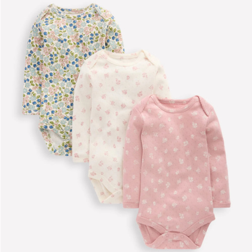 3-pack Pointelle Bodies-Multi Ditsy Floral | Boden USA