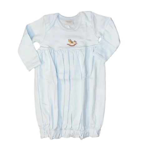 Rocking Horse Gown - Baby Blue