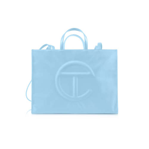 Large Shopping Bag - Cyan