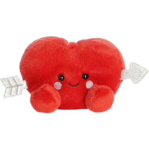 Aurora® Adorable Palm Pals™ Paolo Cupid Heart™ Stuffed Animal - Pocket-Sized Play - Collectable Fun - Red 5 Inches
