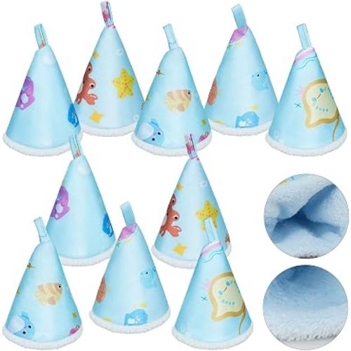 10Pcs Coral Velvet Peepeeteepe Baby Boy Strong Water Absorption, Pee Peep Teepee Baby Boy Reusable & Washable, Ideal Gift for New Parents