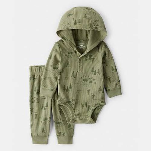 Baby Boy Carter's 2-pc. Mountain Thermal Bodysuit & Pant Set