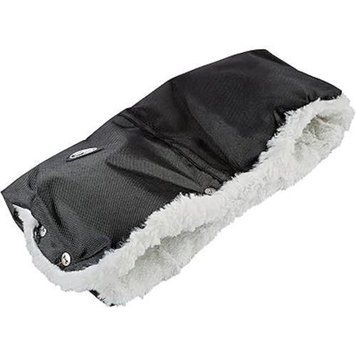 Baby Jogger Plush Stroller Hand Muff Neoprene, Black, 0.7 pounds