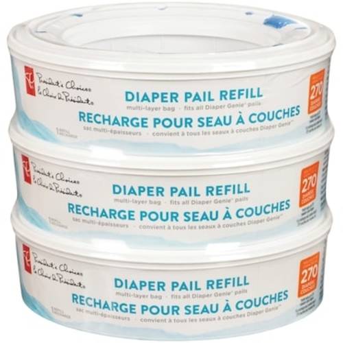 Diaper Pail Refill x3