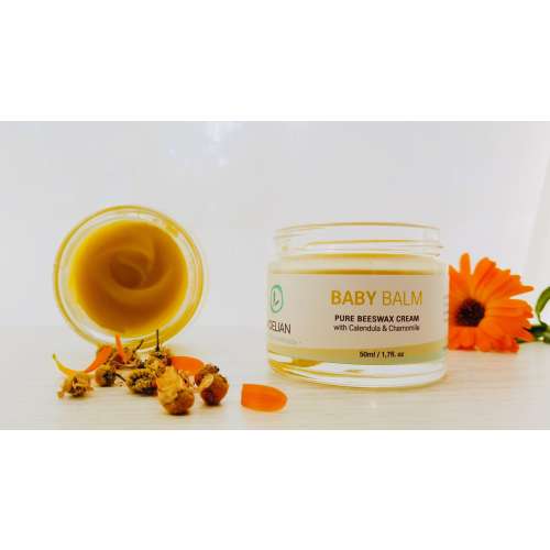 Baby Balm Diaper Change, Organic Chamomile Cream, Calendula Cream, Natural Baby care, Baby Products, Baby Gifts, Moelian