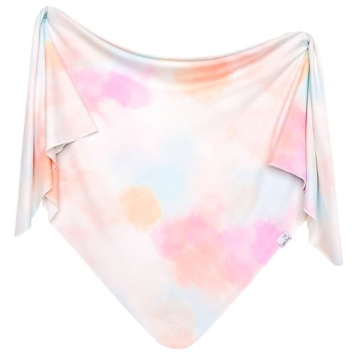 Copper Pearl Swaddle Blankets for Newborns | Soft Stretchy Receiving Blankets for Boys and Girls | Large 46 x 46 Inch Baby Blankets | Lightweight and Breathable Swaddles | Nova