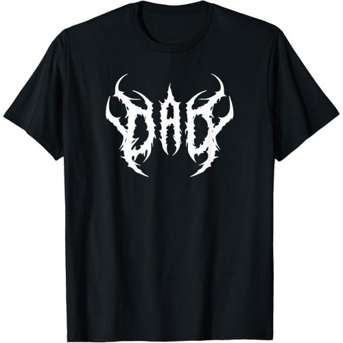 Hardcore Heavy Metal Dad Funny T-Shirt