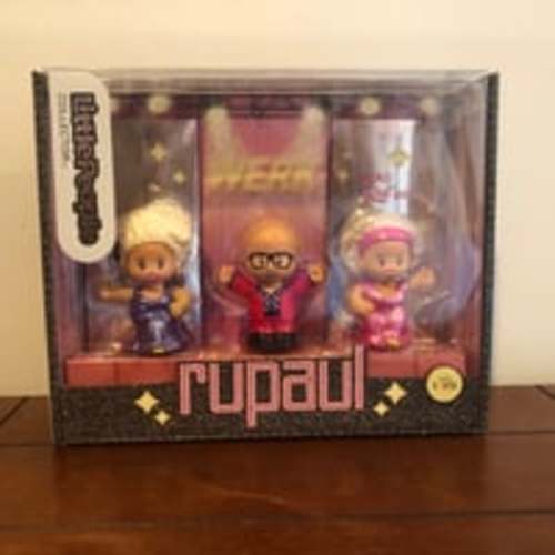 Fisher Price Little People Collector Rupaul Figure 3-Pack