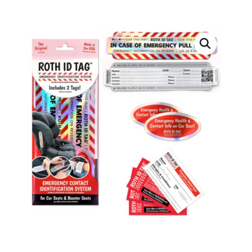 ROTH ID TAG™ Kit - ROTH ID TAG | Emergency Contact Identification Systems