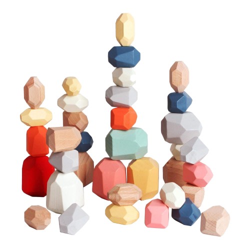 Magic Sensory Montessori Balancing & Stacking Stones